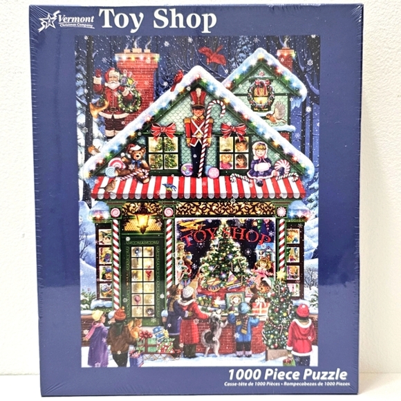 Vermont Christmas Company Toy Shop 1000-Piece Jigsaw Puzzle - Picture 3 of 10
